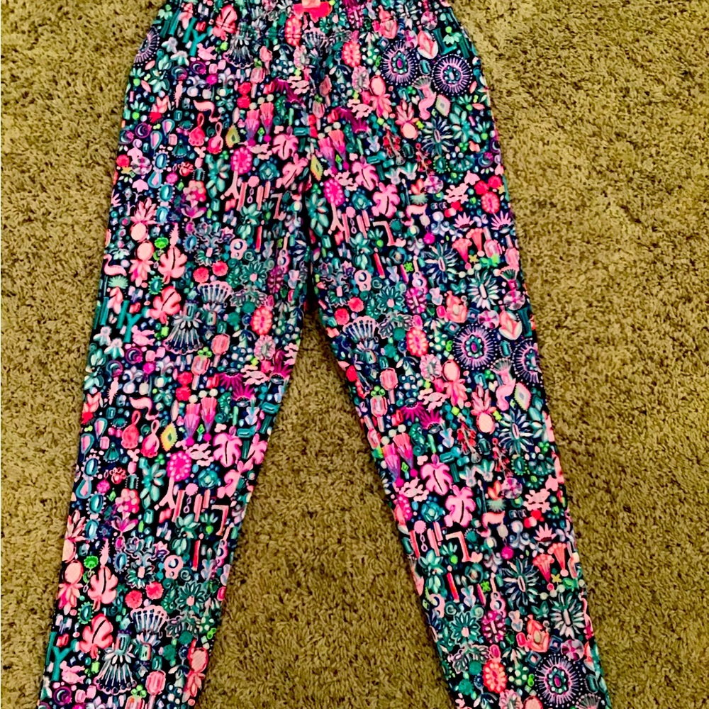 Lilly Pulitzer girls L (8-10) brand new Mini Emora Pant.